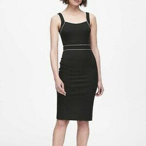 NWT Banana Republic BI-Stretch Sheath Dress Size 4